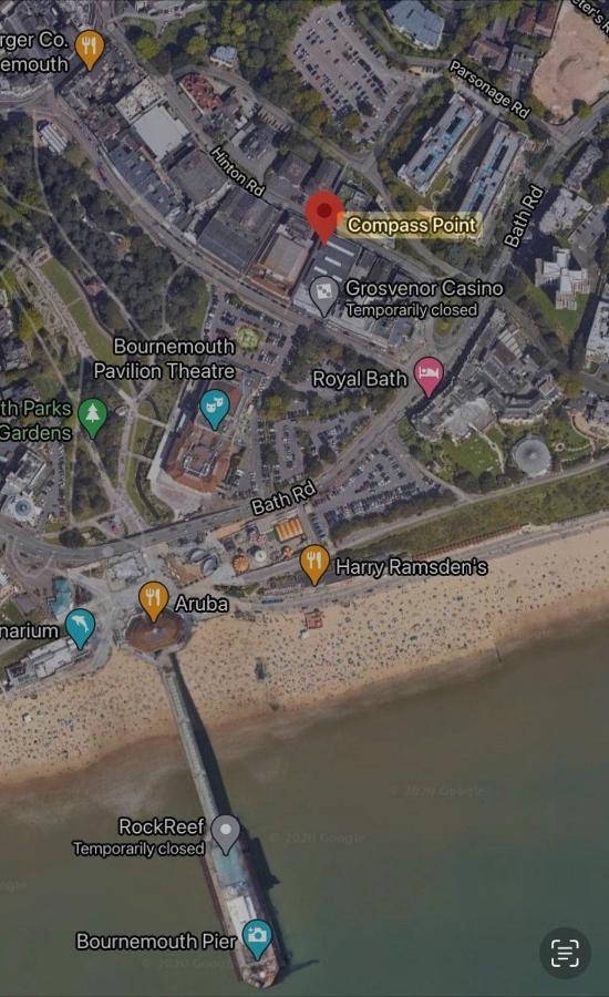 The Pad By The Beach Penthouse Apartment With Sunset And City Views Bournemouth Kültér fotó