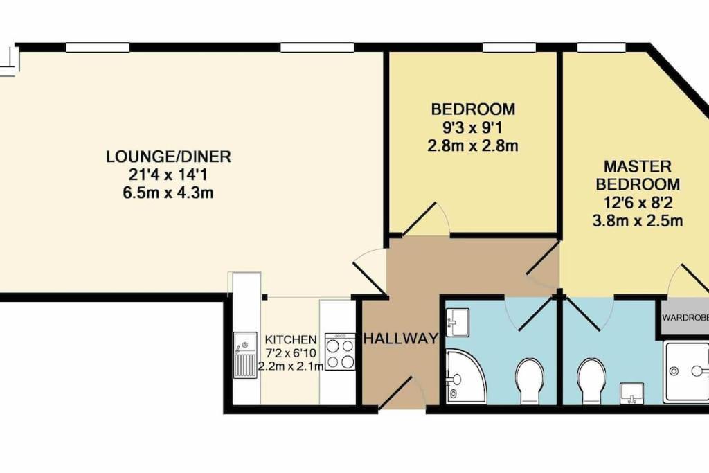 The Pad By The Beach Penthouse Apartment With Sunset And City Views Bournemouth Kültér fotó