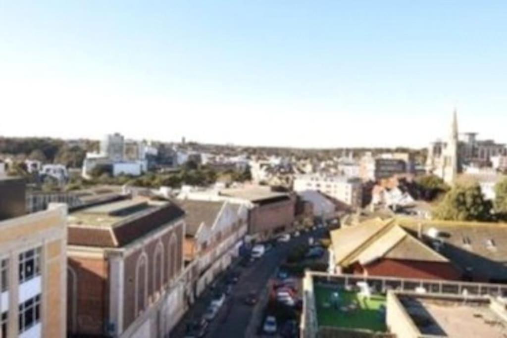 The Pad By The Beach Penthouse Apartment With Sunset And City Views Bournemouth Kültér fotó